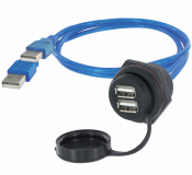 M30 Double Connetor USB-A 2.0 + Kabel